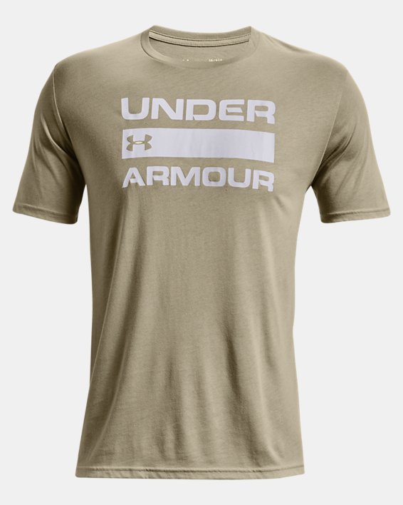 Under Armour UA TEAM ISSUE WORDMARK Short Sleeve Loose-Fit Sport and Fitness Clothing Men T Shirt for Men with Graphic Design